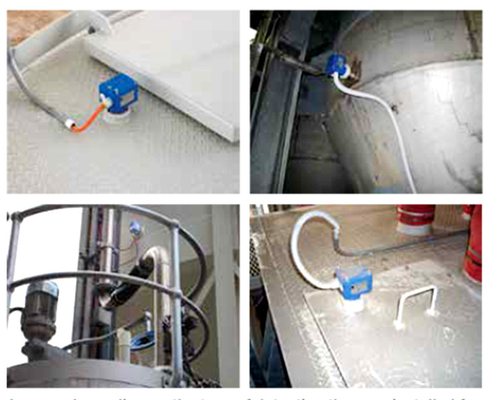 IP65 Protection Paddle Rotating Level Meter For Cement Tank Material Level Monitoring