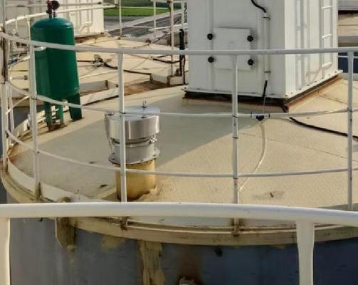 Cement Silo Top Pressure Relief Valves Explosion Proof In Concrete Batching Plants