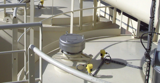 Cement Silo Top Pressure Relief Valves Explosion Proof In Concrete Batching Plants