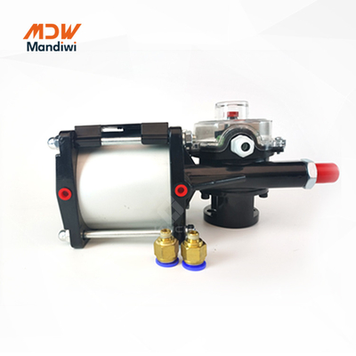 Concrete Mixing Station Butterfly Valves MDW CP101/126 Air Cylinder For Swivel Actuator