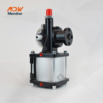 Concrete Mixing Station Butterfly Valves MDW CP101/126 Air Cylinder For Swivel Actuator