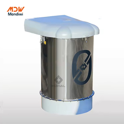 Stainless Steel Casing Dust Collector Filters Cylindrical Shaped For Powdery Silo