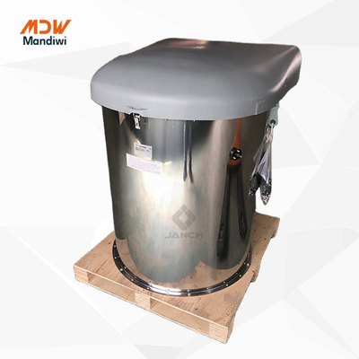 Stainless Steel Casing Dust Collector Filters Cylindrical Shaped For Powdery Silo