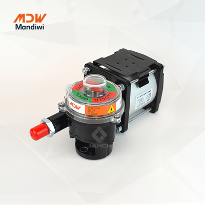 MDW CP101/126 Air Cylinder Pneumatic Swivel Actuator for Aluminum Alloy Butterfly Valve
