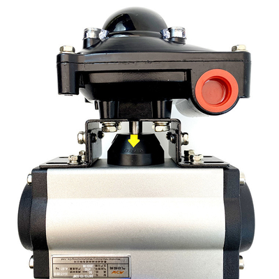 Pneumatic Actuated Water Butterfly Valves DN50-DN400 For Semi Lug Connection And Structure