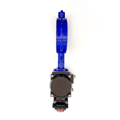 Powder Media DN80 Water Butterfly Valves With Pneumatic Actuator Sealing Performance