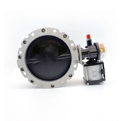 Ductile Iron Disc Mandiwi VFS Series Powder Butterfly Valve For Cement Batching Plants
