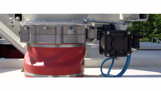 Ductile Iron Disc Mandiwi VFS Series Powder Butterfly Valve For Cement Batching Plants