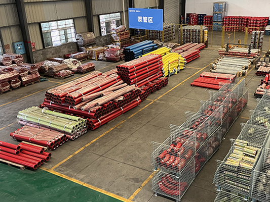 DN125 Concrete Pump Pipes For Putzmeister Zoomlion Schwing Concrete Truck Pumps