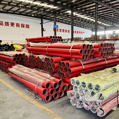 DN125 Concrete Pump Pipes For Putzmeister Zoomlion Schwing Concrete Truck Pumps