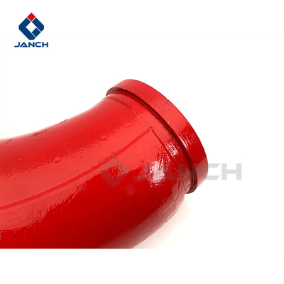DN125-DN180 Concrete Pump Elbow For Putzmeister Zoomlion Schwing Truck Pumps