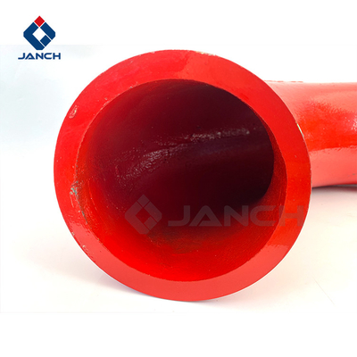 PM DN125 Two Layer Concrete Pump Pipe Bend Pipe Elbow For Boom Truck