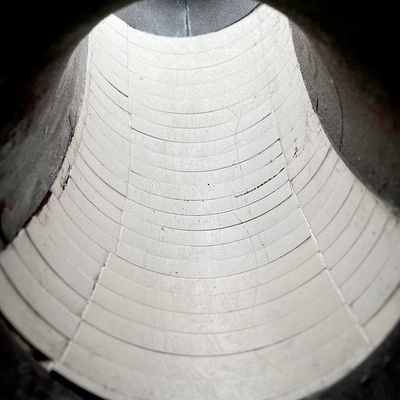 High Manganese Steel Casting Bend Concrete Pump Elbow Single Layer Wear Resistant