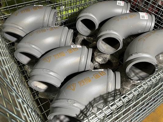 Bend Ceramic Concrete Pump Elbow for Schwing Sany Cifa Concrete Pump Parts