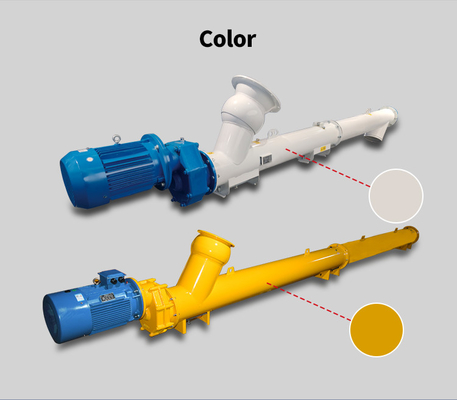 Auger Custom Cement Screw Conveyors for Concrete Batching Plant Cement Discharge