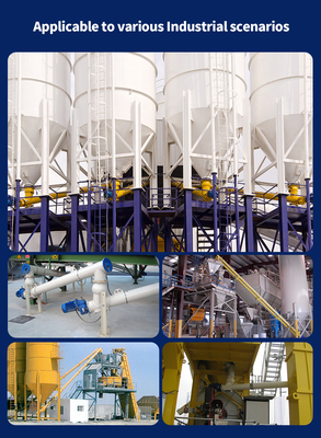 Auger Custom Cement Screw Conveyors for Concrete Batching Plant Cement Discharge