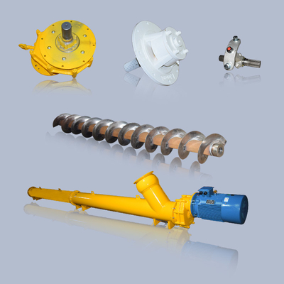 Auger Mini Silo Fly Ash Vertical Cement Screw Conveyors 168mm 219mm 273mm 323mm