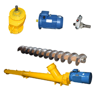 Auger Mini Silo Fly Ash Vertical Cement Screw Conveyors 168mm 219mm 273mm 323mm